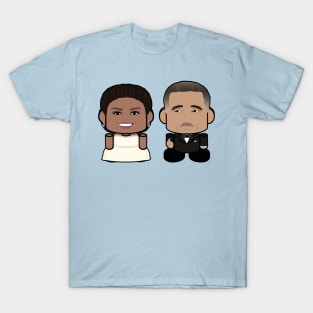 Mr. & Mrs. Obamabot POLITICO'BOT Toy Robot (Thumbs Up) T-Shirt